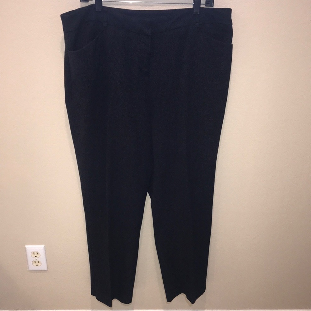 Style & Co Women's Dress Pants with Button/ Clasp Closure Front Back Pockets-14W